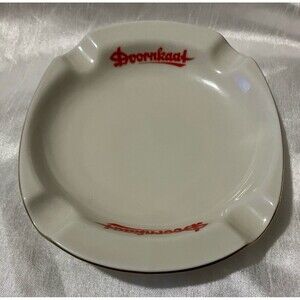 Vintage Doornkaat Schnapps Ashtray Hutschenreuther Bavaria Germany Plankenhammer